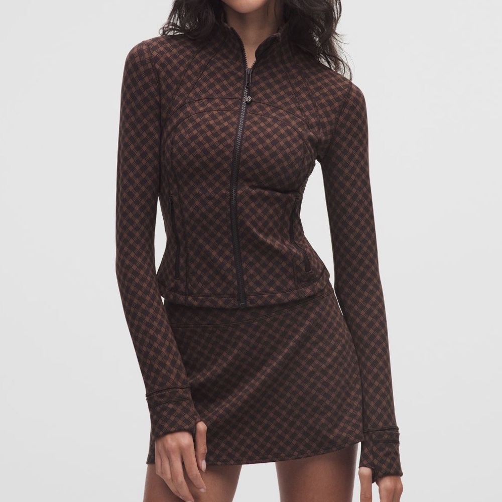 Lululemon: Heart Jacquard Square Java Sequoia Def… - image 1